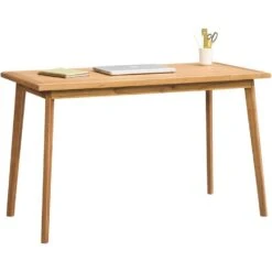 Bureau Nani - Naturel - 125x60x75,5 Cm -VIDAXL Winkel 11301142 0340