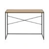 Bureau Jaxx - Naturel/zwart - 75x100x45 Cm