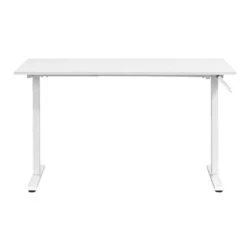 Bureau Zit/sta Noud - Wit - 75/120x120x70 Cm