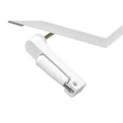 Bureau Zit/sta Noud - Wit - 75/120x120x70 Cm -VIDAXL Winkel 11301215 9001