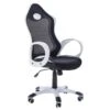 Beliani Bureaustoel ICHAIR - Zwart Polyester -VIDAXL Winkel 1131253341