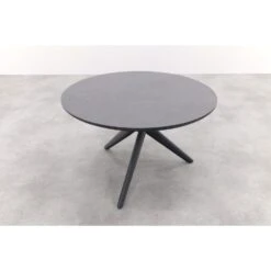 Dublin Ronde Tuintafel Ø120 Cm. - Antraciet -VIDAXL Winkel 11494a7f9ebc43d6a603b94059889b0f