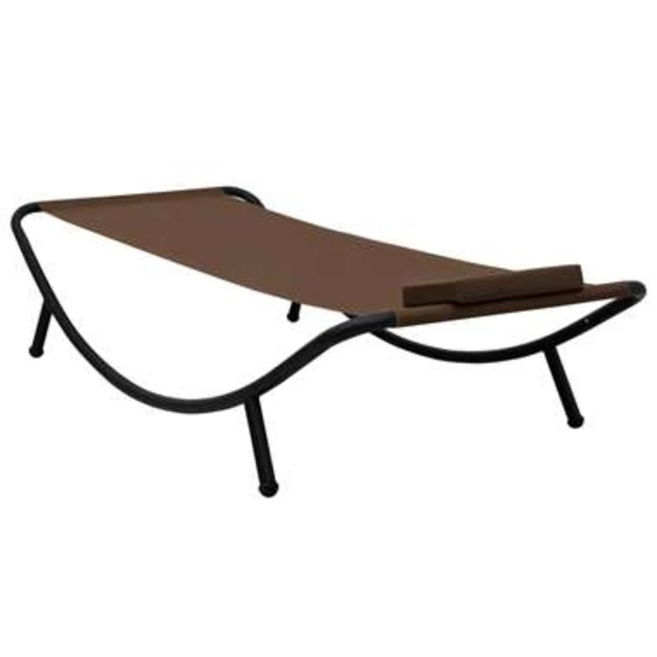 VidaXL Tuinbed 200x90 Cm Staal Bruin 2 VidaXL Tuinbed 200x90 Cm Staal Bruin - Afbeelding 2
