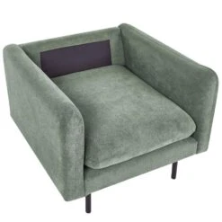VINTERBRO - Fauteuil - Groen - Polyester -VIDAXL Winkel 1174fdb0917f40acbf35a506807f34aa