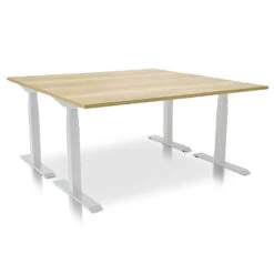 MRC PRO Elektrisch ARBO Zit-sta Bureau - 160x80 Cm Robuust Eiken -VIDAXL Winkel 1192753481 0103