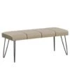 Beliani Hocker BETIN - Beige Kunstleer -VIDAXL Winkel 1194339792