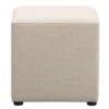 Hocker Nando - Beige - 45x45x45 Cm -VIDAXL Winkel 11999545