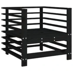 VidaXL - Tuinstoelen - Zwart - Grenenhout - 2 Stuks - Met Kussens -VIDAXL Winkel 11ac0b9d1a8e44aeac99c5816ba3aa48