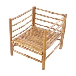 CERRETO - Tuinstoel - Taupe - Bamboe -VIDAXL Winkel 11e40e92ba6d4956b6ff64c1628638d8