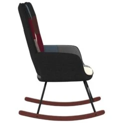 VidaXL Schommelstoel Patchwork Stof -VIDAXL Winkel 124bf4257c1040aabf363404df1f7373