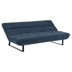 Slaapbank Adelaide - Donker Blauw - 91x200x124 Cm -VIDAXL Winkel 12600430 0301