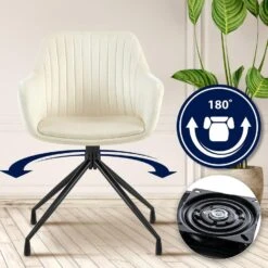 CLP Eetkamerstoel Welby Zwart Frame - Fluweel - Creme -VIDAXL Winkel 1270ecf704c342898d6cd4371b24f80d