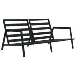 VidaXL 4-delige Loungeset Met Kussens Aluminium Donkergrijs -VIDAXL Winkel 128046d2ea89413e8a445dd6a10bee73