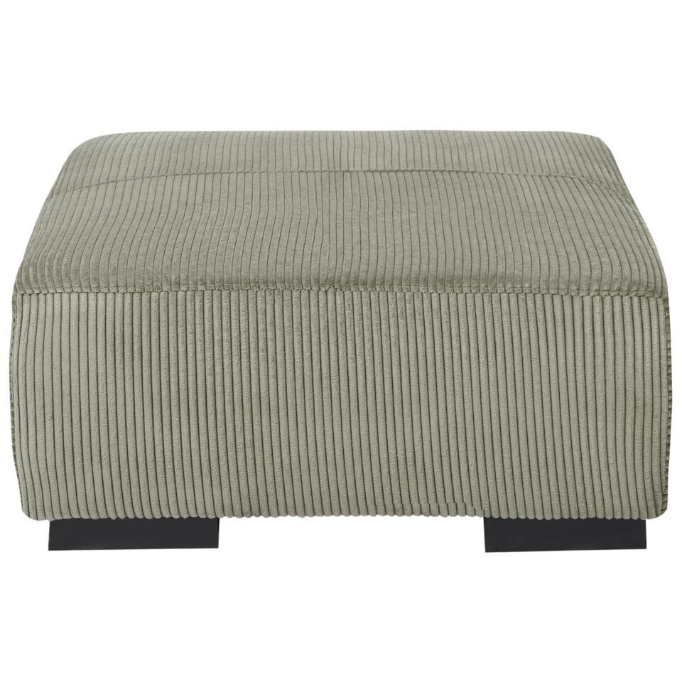 LUNGO - Ottomaan - Groen - Corduroy 6 LUNGO - Ottomaan - Groen - Corduroy - Afbeelding 6