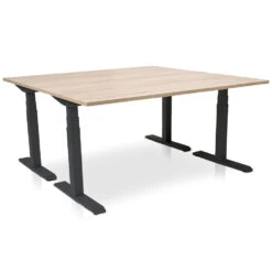 MRC PRO Elektrisch ARBO Zit-sta Bureau - 160x80 Cm - Midden Eiken -VIDAXL Winkel 1385257714 0103