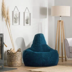 Icon Zitzak Dalton - Corduroy Zitzak Volwassenen - Blauwgroen -VIDAXL Winkel 138da2a254b64dc9988bb880006c2b1b