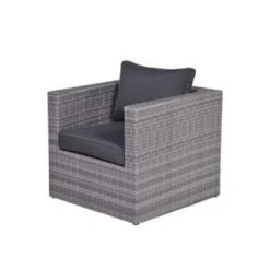 Garden Impressions Lyon Lounge Stoel Grijs -VIDAXL Winkel 1406077369 0102