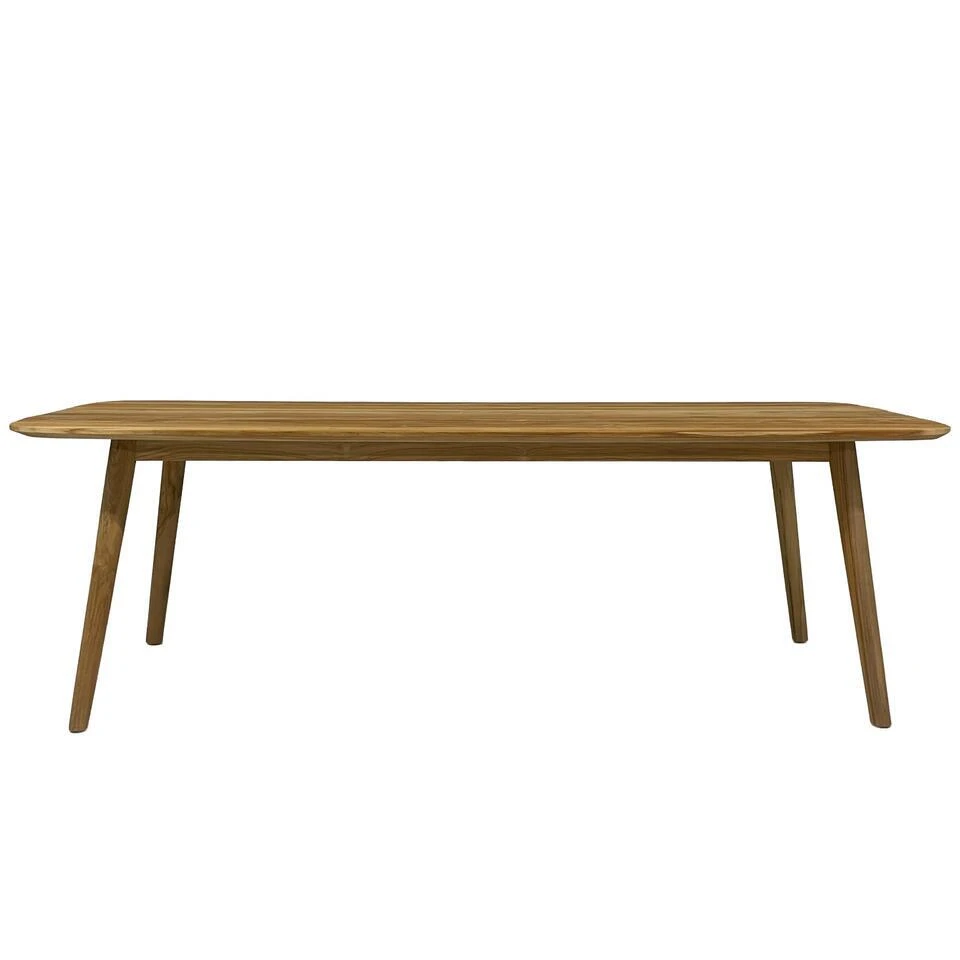 Livingfurn - Tuintafel - Lugano 240cm - Bruin 2 Livingfurn - Tuintafel - Lugano 240cm - Bruin - Afbeelding 2