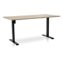 MRC EASY Elektrisch ARBO Zit-sta Bureau - 160x80 Cm - Robuust Eiken