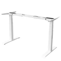 Elektrisch Verstelbaar Bureau - 160x80 Cm - Dual Motor - Wit -VIDAXL Winkel 1453726205 0103