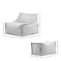 Icon Zitzak En Poef Alto - Zitzak Fauteuil Buiten - Oranje -VIDAXL Winkel 147244b8aff24335ae7a34bc055df8d2