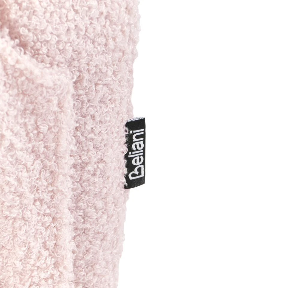 NORBY - Schommelstoel Voor Kinderen - Pastelroze - Bouclé 9 NORBY - Schommelstoel Voor Kinderen - Pastelroze - Bouclé - Afbeelding 9