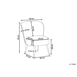 VOSS - Fauteuil - Taupe - Fluweel -VIDAXL Winkel 1572fb8edd894dc8a3a5ed98f02dd12a