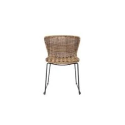 WOOOD Wings Tuinstoelen - Kunststof/Metaal - Naturel - Set Van 2