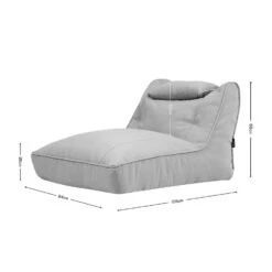 Icon Zitzak Lounger Nova - Olefin Zitzak Buiten - Beige -VIDAXL Winkel 16cc00db602848509bca60576d47f9a0