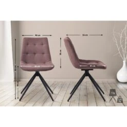 CLP Eetkamerstoel Merna Zwart Frame - Stof - Bruin -VIDAXL Winkel 16f96782f85e47ec8d6b567b7af0e3a0