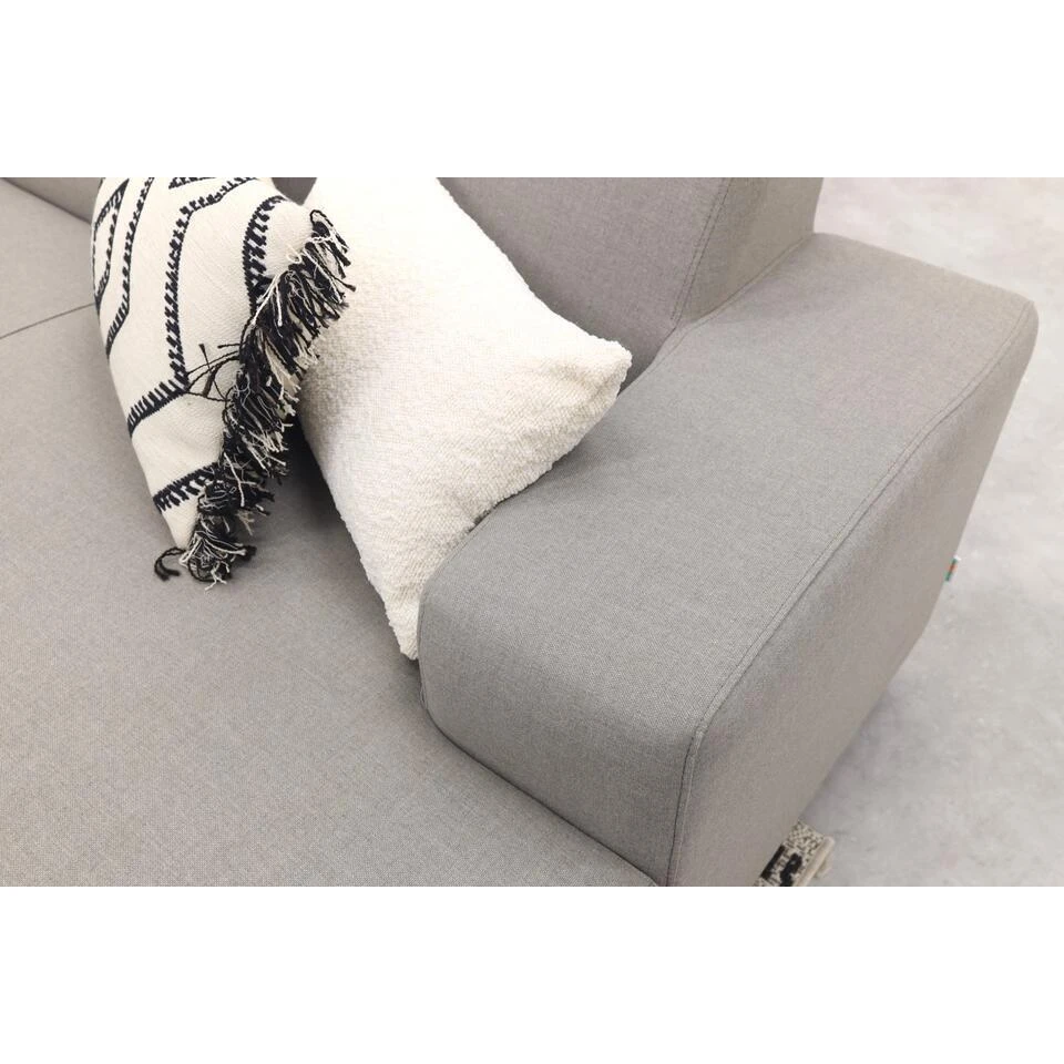 Malaga Hoekbank Loungeset Chaise Longue - Taupe 14 Malaga Hoekbank Loungeset Chaise Longue - Taupe - Afbeelding 14