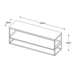 Nordic Home - Jonah Bankje - 120 Cm -VIDAXL Winkel 17d58fd4e30b4e94927b3b1f6c95566f