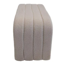 Halbankje Taupe Bouclé - 99x38x46cm - Sera -VIDAXL Winkel 1828268c83674e15bf7610498b8d6039