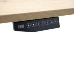 MRC COMFORT Elektrisch Zit Sta Bureau - 140x80 - Midden Eiken -VIDAXL Winkel 1853189840 0103