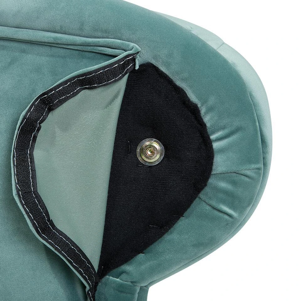 NIMES - Chaise Longue - Mintgroen - Linkerzijde - Fluweel 11 NIMES - Chaise Longue - Mintgroen - Linkerzijde - Fluweel - Afbeelding 11