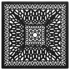 VidaXL Tuintafel 90x90x73 Cm Gietaluminium Zwart -VIDAXL Winkel 188b1d2dd7334096bf087405cee038b6
