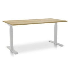 MRC PRO Elektrisch ARBO Zit-sta Bureau - 140x80 Cm Robuust Eiken