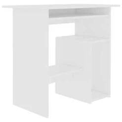 VidaXL Bureau 80x45x74 Cm Spaanplaat Wit