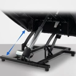 CLP Fauteuil Andover Zwart Frame - Stof - Donkergrijs -VIDAXL Winkel 19a26fda55f94f019b9f7eefafff8722