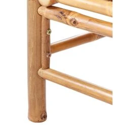 CERRETO - Hoekmodule Tuin - Wit - Bamboe -VIDAXL Winkel 1a2c4542909d41659ccd89de3a238061 1