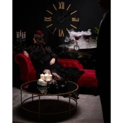 NIMES - Chaise Longue - Rood - Linkerzijde - Fluweel -VIDAXL Winkel 1b76d0d7ebdd47f1908e1547c9d9a1ef