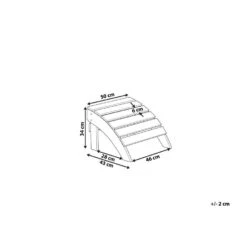 Beliani Voetenbankje ADIRONDACK - Geel Kunsthout 6 Beliani Voetenbankje ADIRONDACK - Geel Kunsthout -VIDAXL Winkel 1cb65d89849d4e14a3c2ea8858ffd361 4