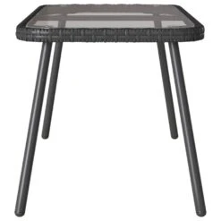 VidaXL - Salontafel - Zwart - Poly Rattan - 90 X 45 X 43 Cm -VIDAXL Winkel 1cc90edbefe44c0991511a071fe201ae