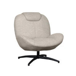 LABEL51 Fauteuil Clayton - Taupe - Stof -VIDAXL Winkel 1d36fa433da64f6597657812e3f9f8b7