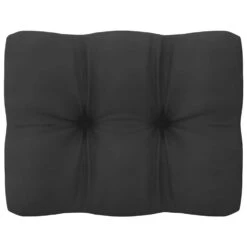 VidaXL - Tuinhoekbank - Grijs - Grenenhout - Met Antracietkleurige Kussens -VIDAXL Winkel 1db15b644c02476a9afe1153a20b2f9f