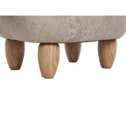 Beliani Dierenhocker JUMBO - Grijs Kunstleer -VIDAXL Winkel 1e1ef901db5e4a5e9f017abd66104346