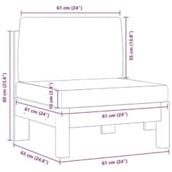 VidaXL - Middenbanken - Grijs - Acaciahout - 2 Stuks - Met Kussens -VIDAXL Winkel 1ed386f6889a4e3db4bb838a0d5cb629