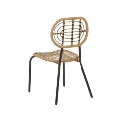 PRATELLO - Tuinstoel Set Van 4 - Naturel - PE Rotan -VIDAXL Winkel 1fa4278e538646e1a0b8926b1f8b5b6a