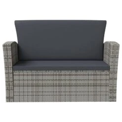 VidaXL - Loungeset - Grijs - Poly Rattan - 8 Stuks - Met Kussens -VIDAXL Winkel 1fea14af5a2a4f3d96dd866c922043db