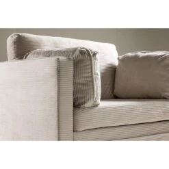 Svea - Sino Fauteuil - Ribstof - Lichtgrijs -VIDAXL Winkel 2002c07953034b5b890e7504346e178f